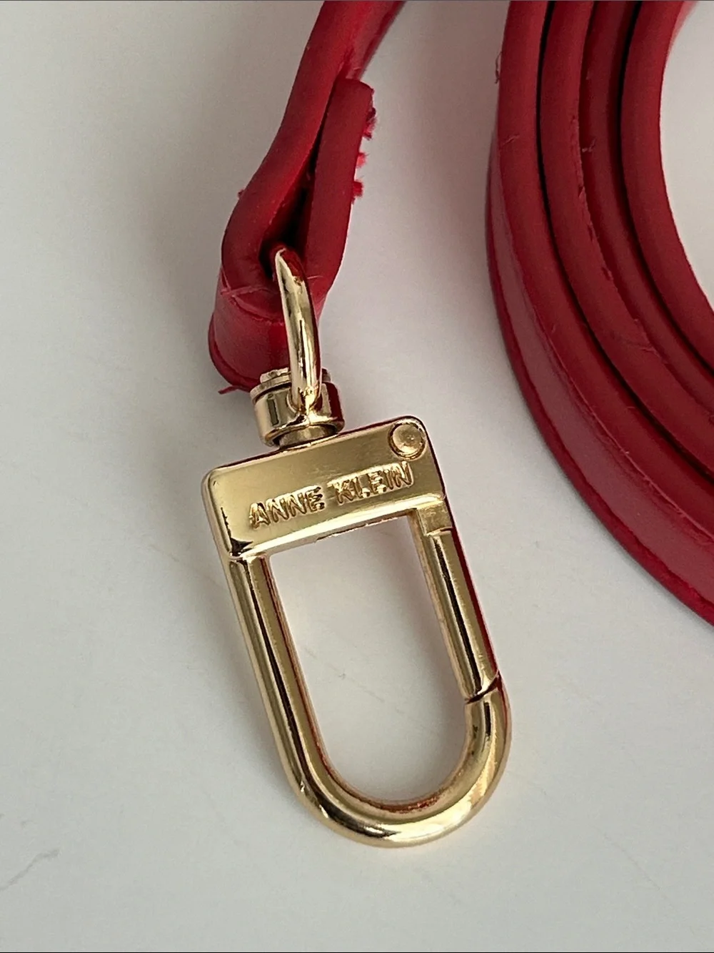 Anne Klein - Vibrant red mini satchel